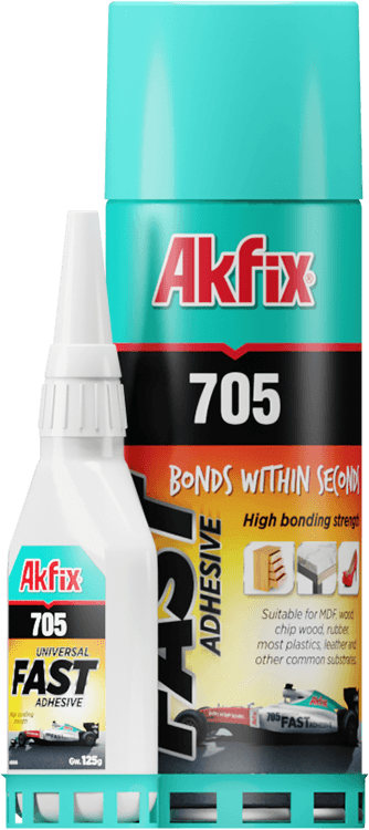KIT COLLE AKFIX 705 200ML + GW 65G